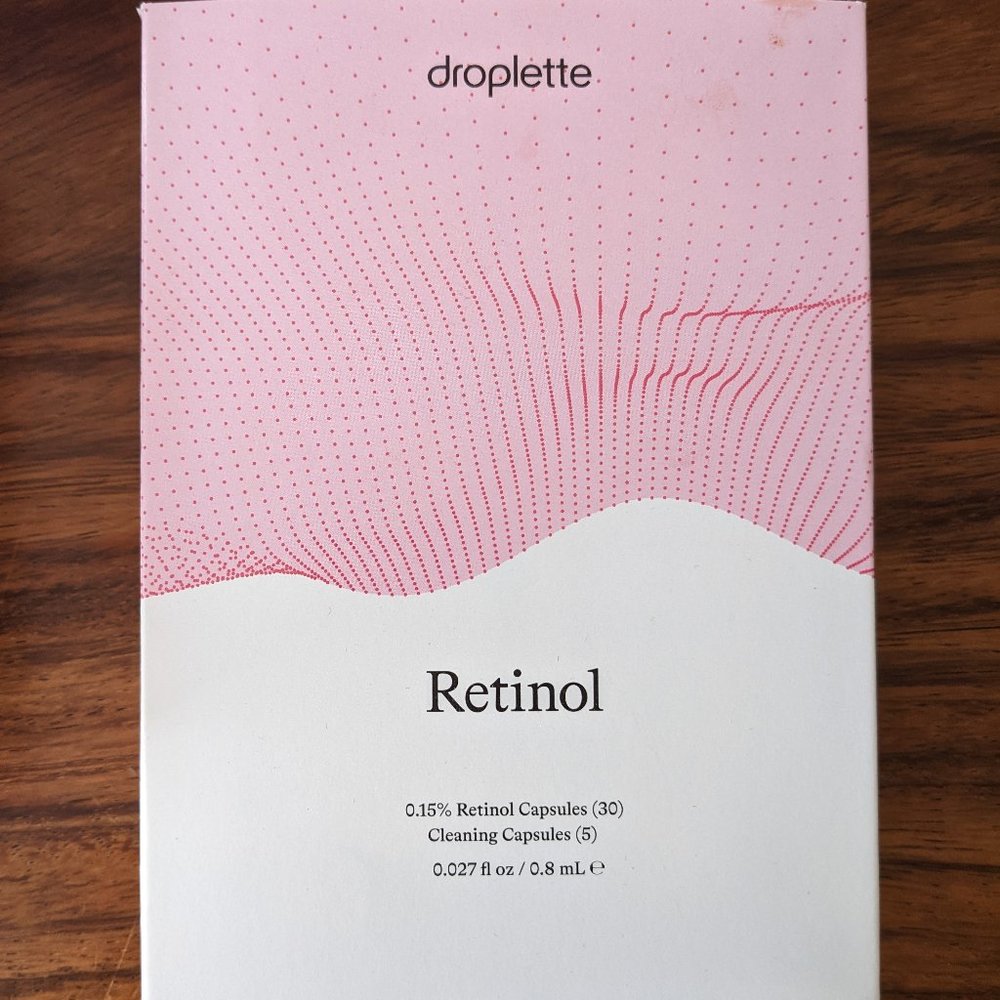 ONE Box of Droplette Retinol Pods Only